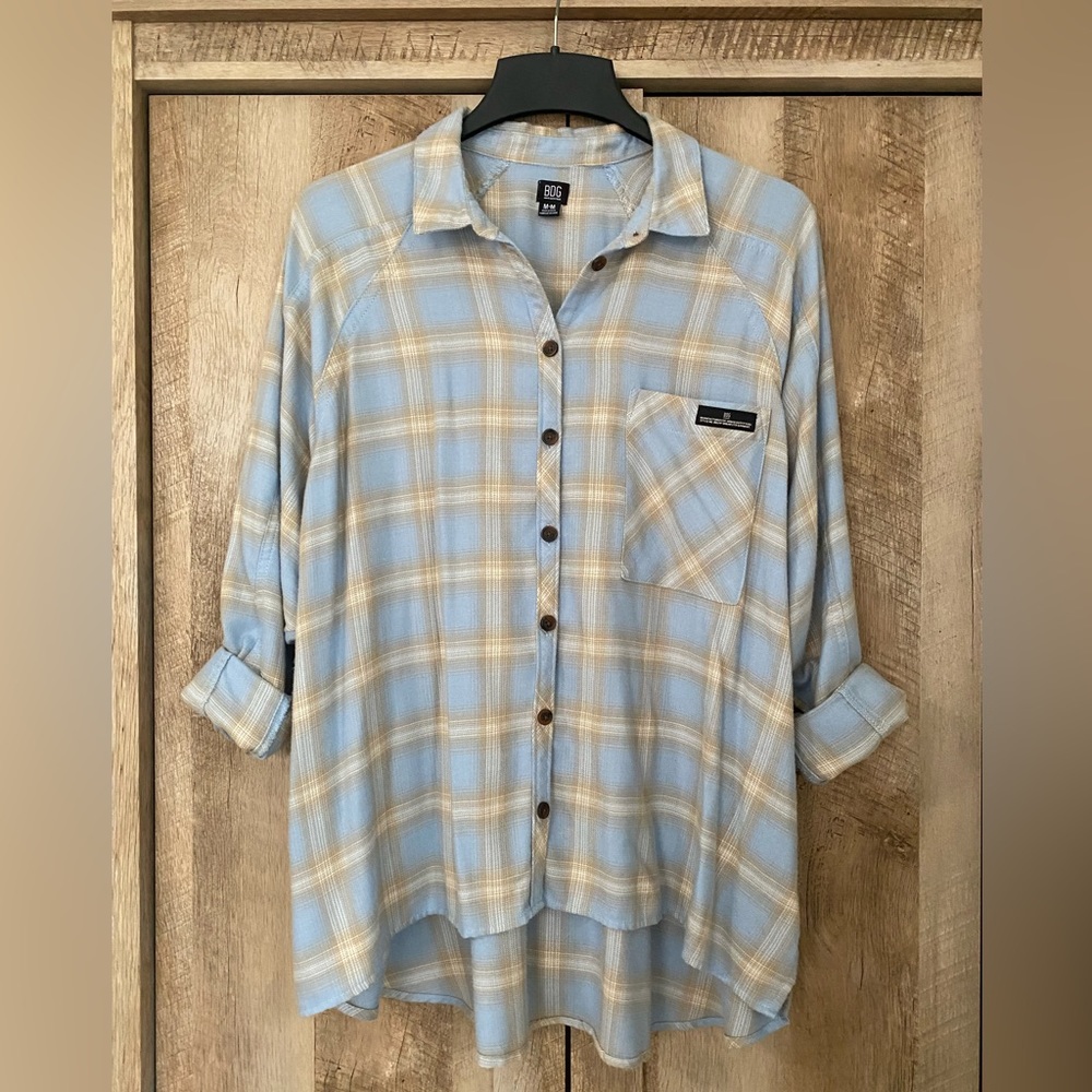 BDG Brendan Plaid Flannel Shirt